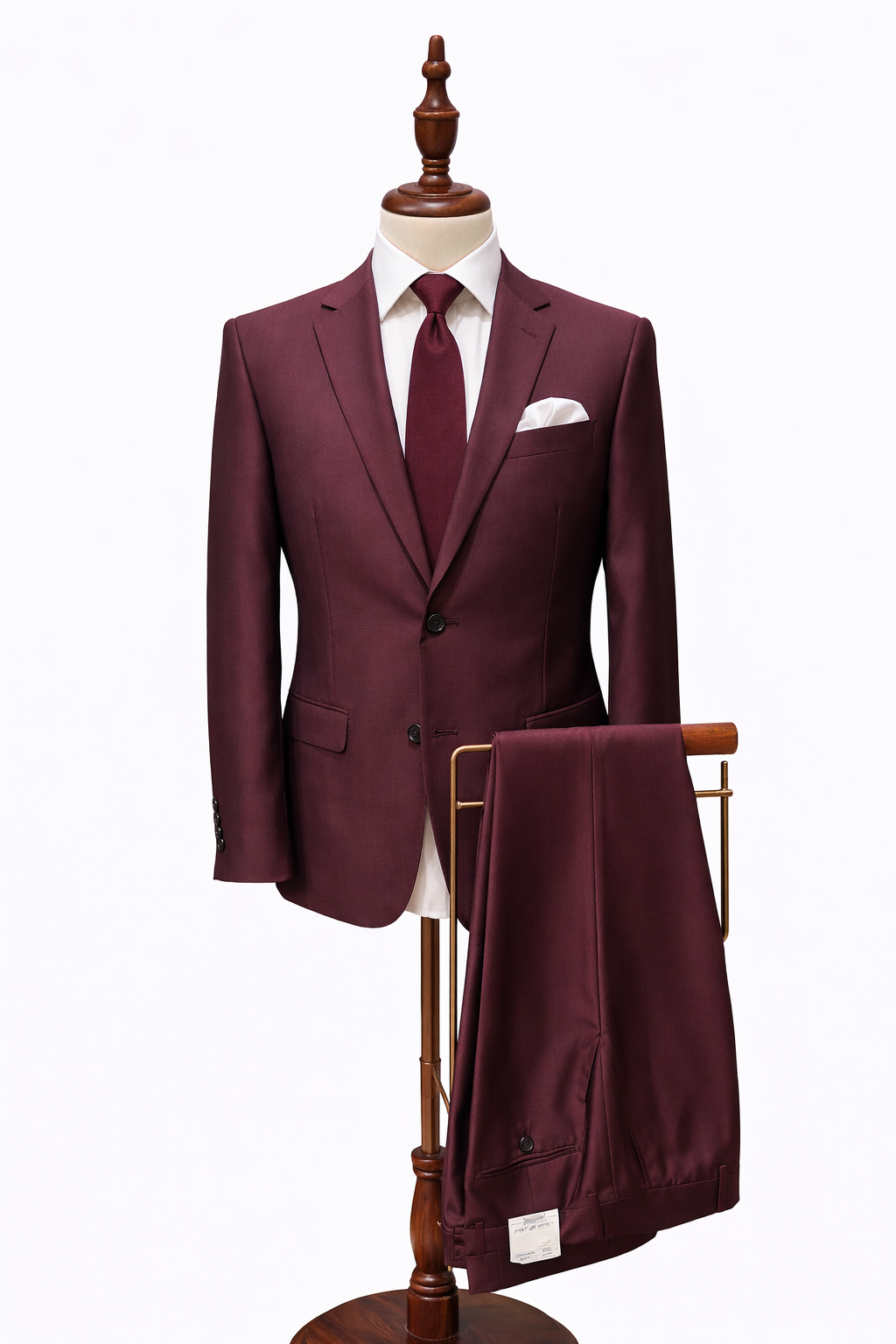 Burgundy Tuxedo