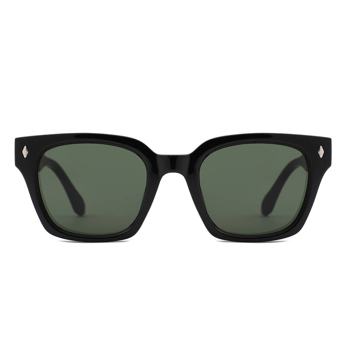 Chunky Retro Fashion Vintage Inspired Square Sunglasses