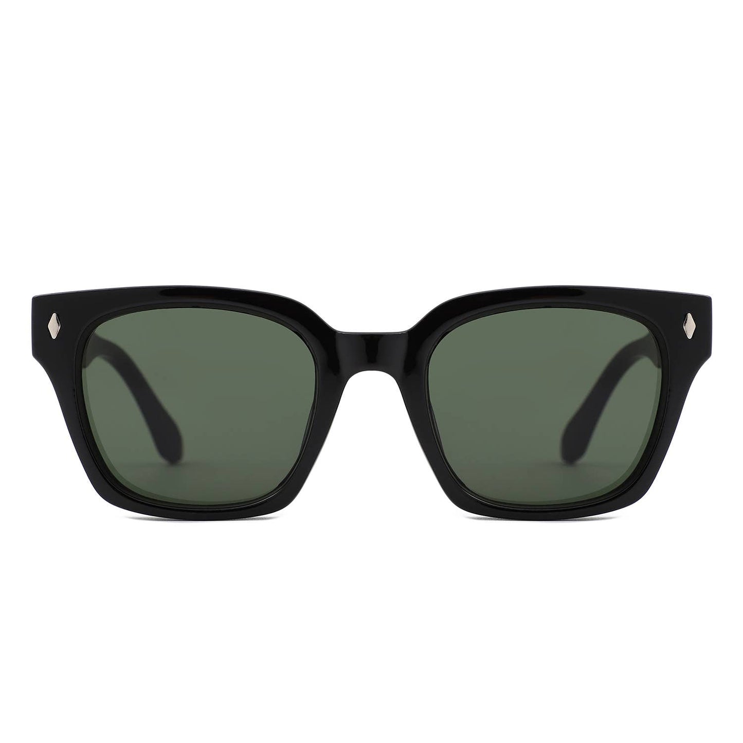 Chunky Retro Fashion Vintage Inspired Square Sunglasses