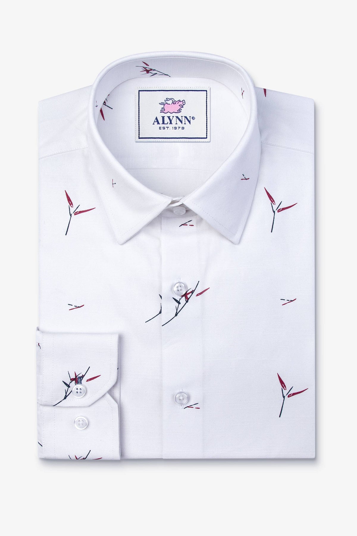Sheldon Untuckable Classic Fit Dress Shirt by Alynn