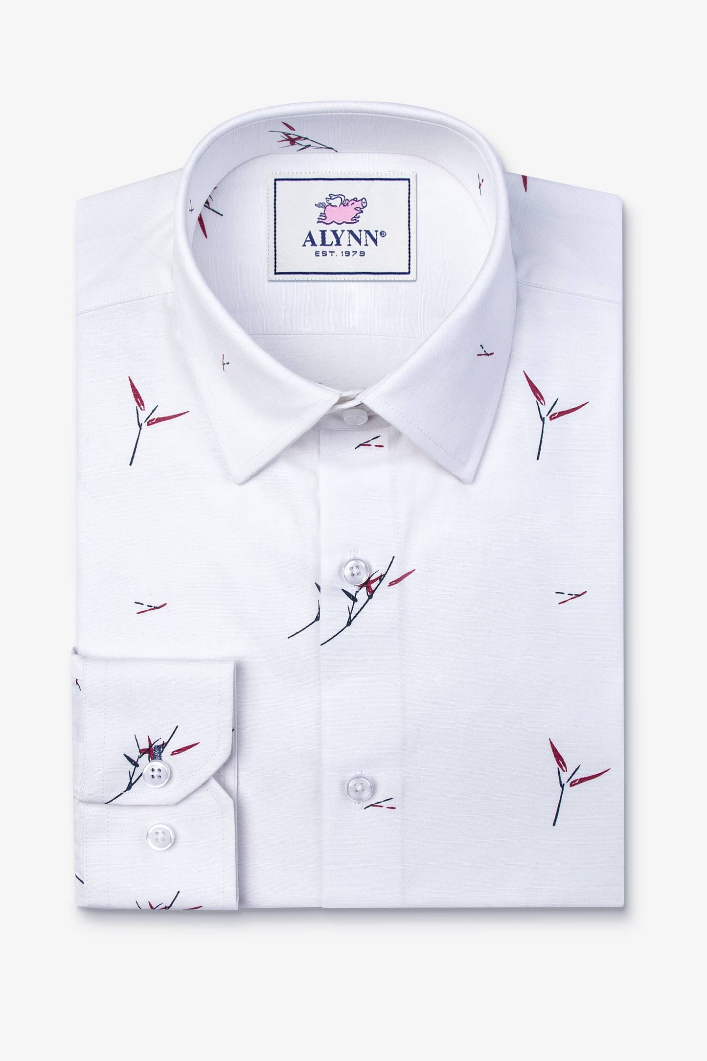 Sheldon Untuckable Classic Fit Dress Shirt by Alynn