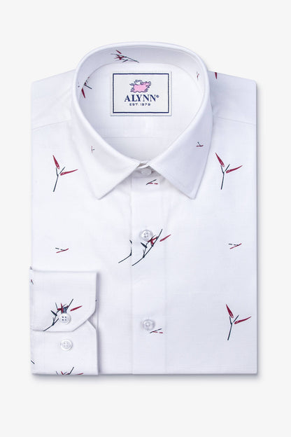 Sheldon Untuckable Classic Fit Dress Shirt by Alynn