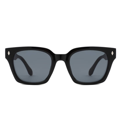 Chunky Retro Fashion Vintage Inspired Square Sunglasses