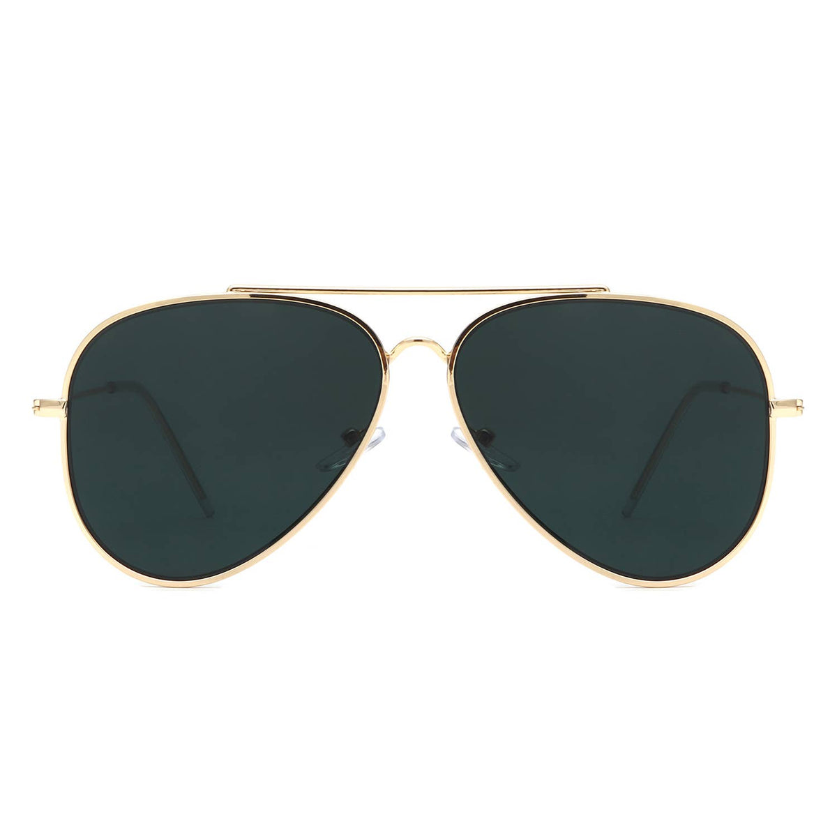 Classic Brow-Bar Retro Fashion Aviator Sunglasses