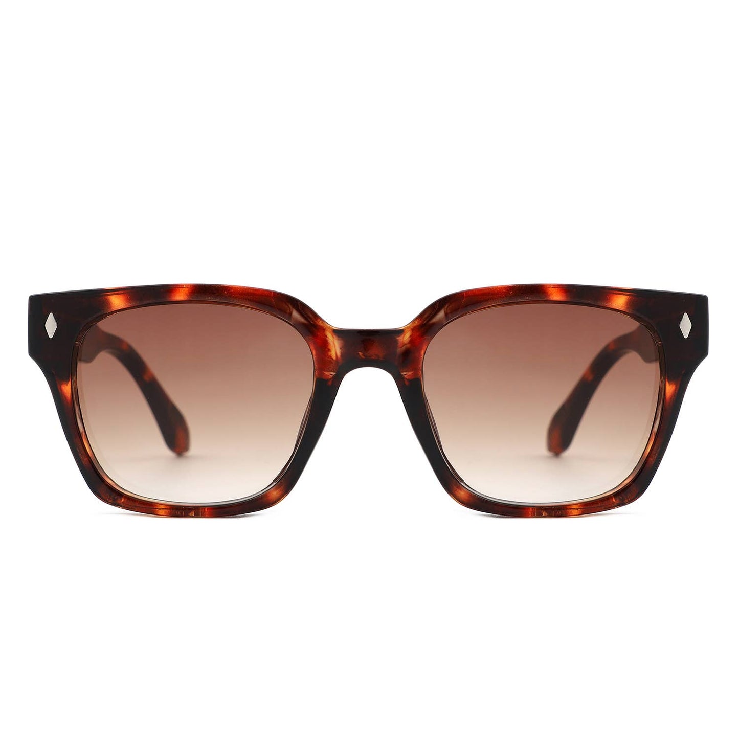 Chunky Retro Fashion Vintage Inspired Square Sunglasses