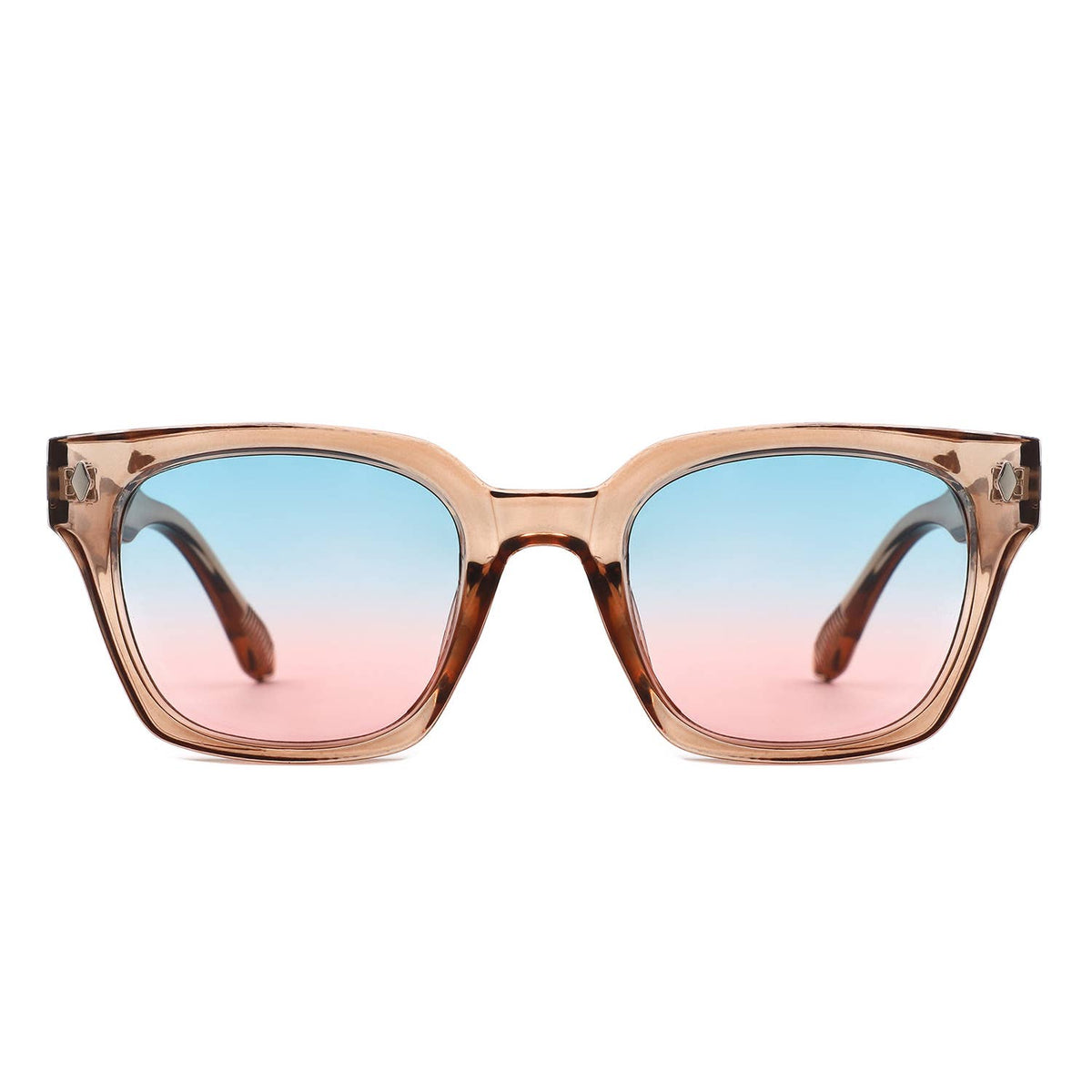 Chunky Retro Fashion Vintage Inspired Square Sunglasses