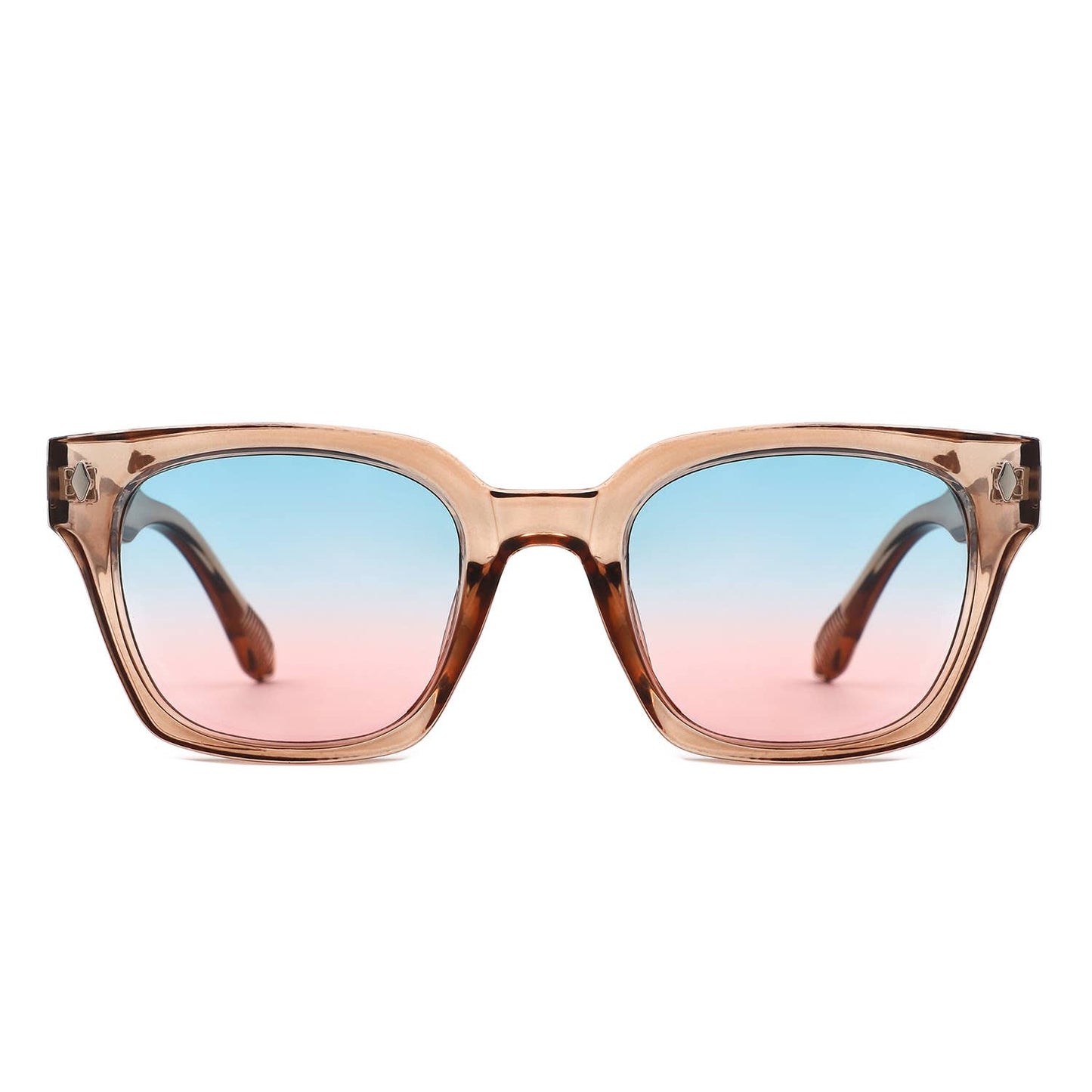 Chunky Retro Fashion Vintage Inspired Square Sunglasses