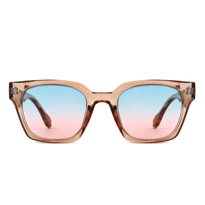 Chunky Retro Fashion Vintage Inspired Square Sunglasses