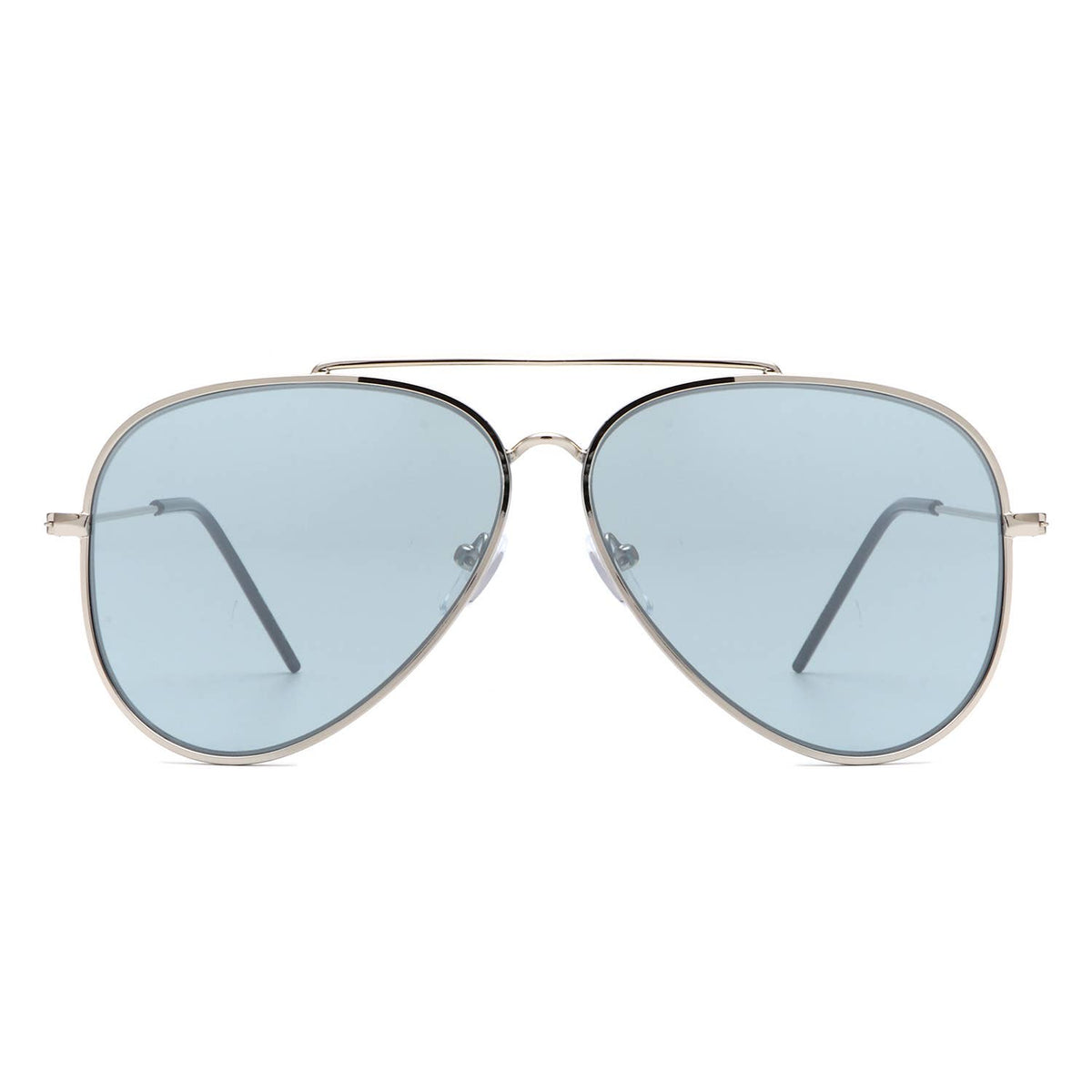Classic Brow-Bar Retro Fashion Aviator Sunglasses
