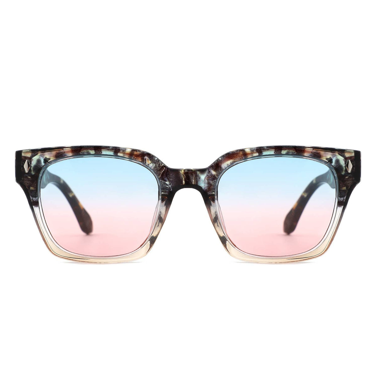 Chunky Retro Fashion Vintage Inspired Square Sunglasses