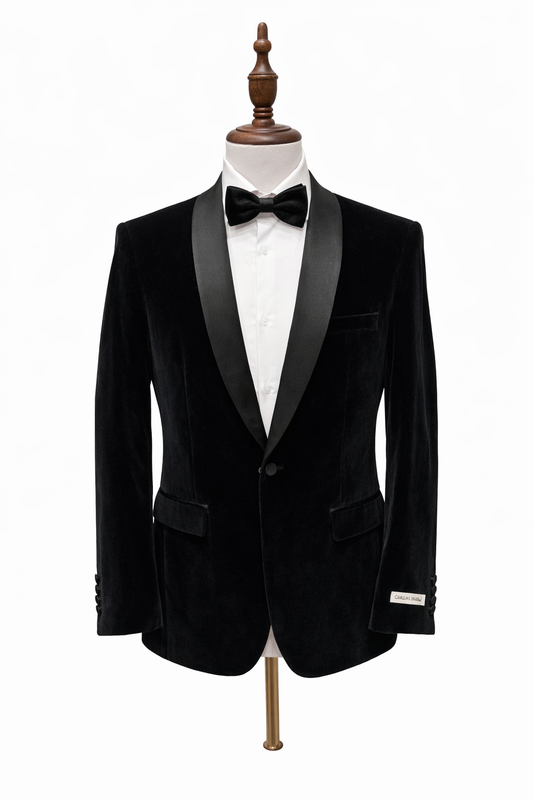 Black Velvet Blazer
