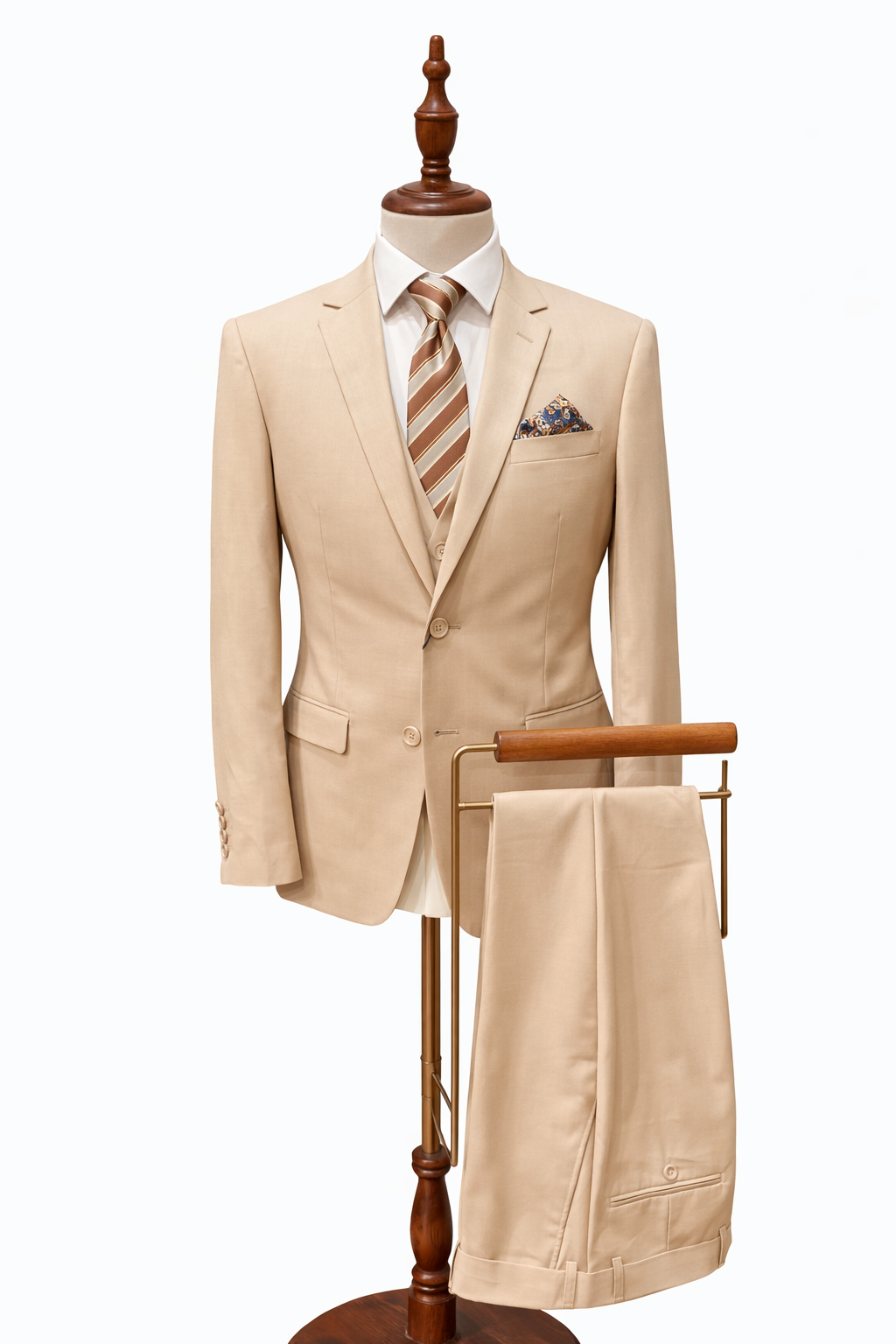 Beige Suit