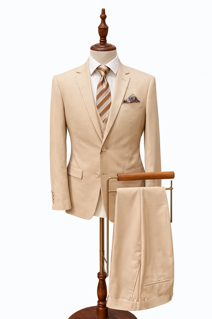 Beige Suit