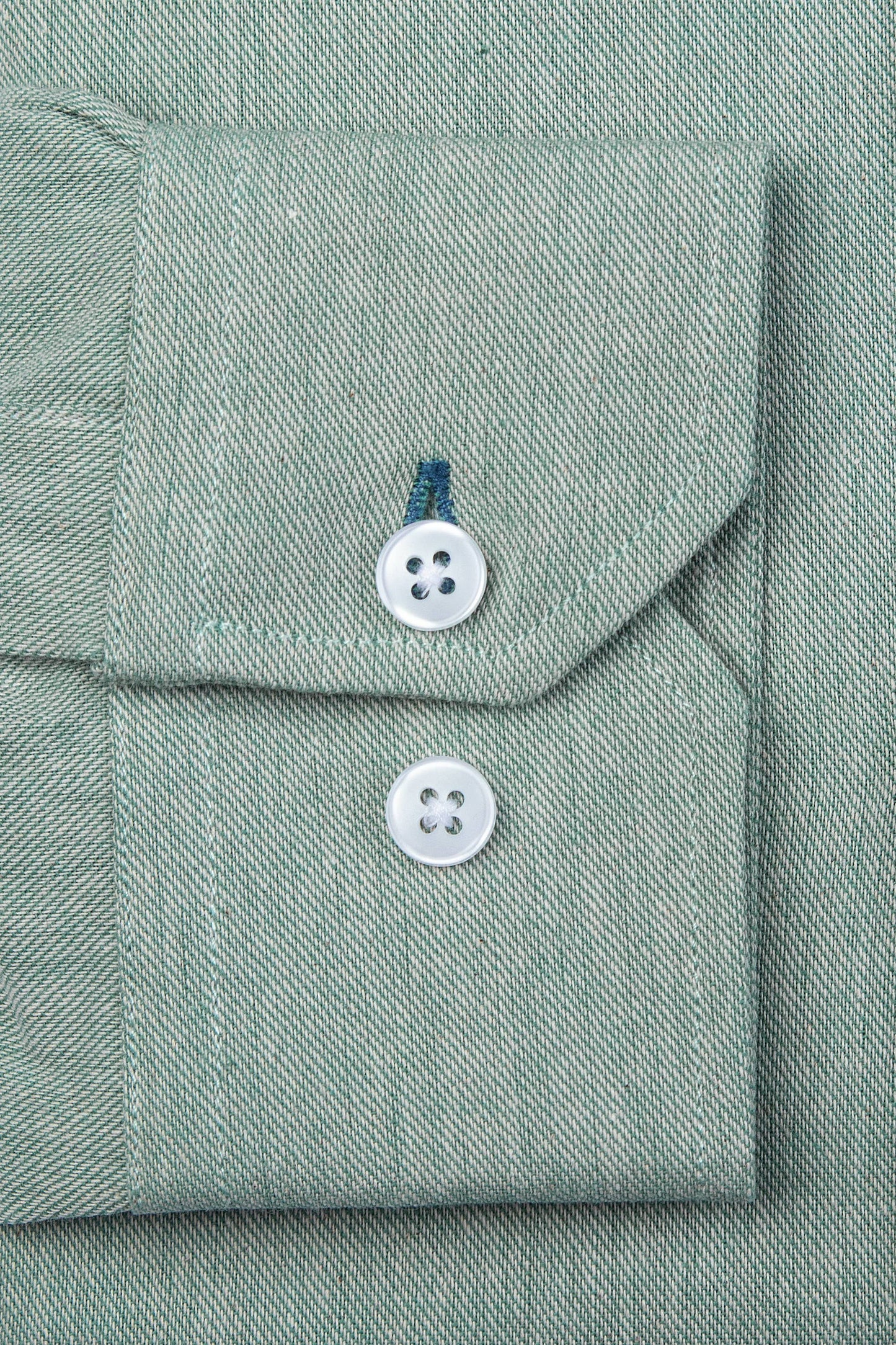 Caden Casual Untuckable Slim Fit Dress Shirt Green Alynn