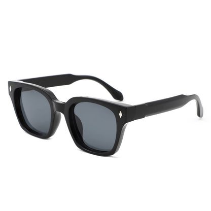 Chunky Retro Fashion Vintage Inspired Square Sunglasses