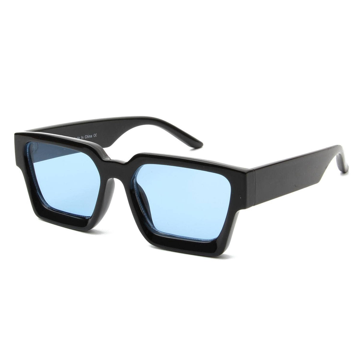 Retro Chunky Bold Square Sunglasses