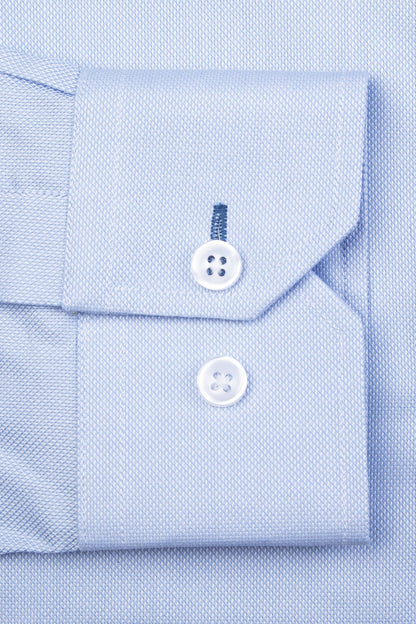 Elijah Slim Fit Light Blue Dress Shirt by Alynn