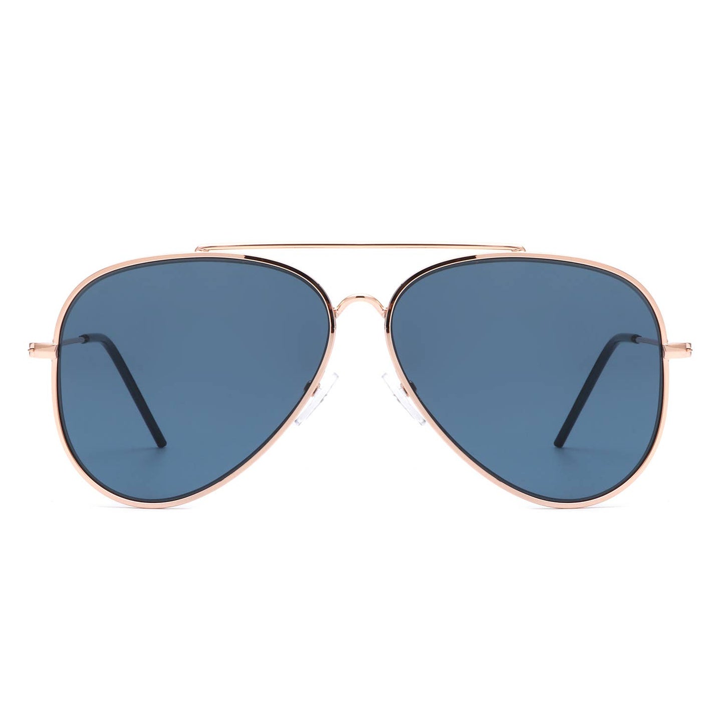 Classic Brow-Bar Retro Fashion Aviator Sunglasses