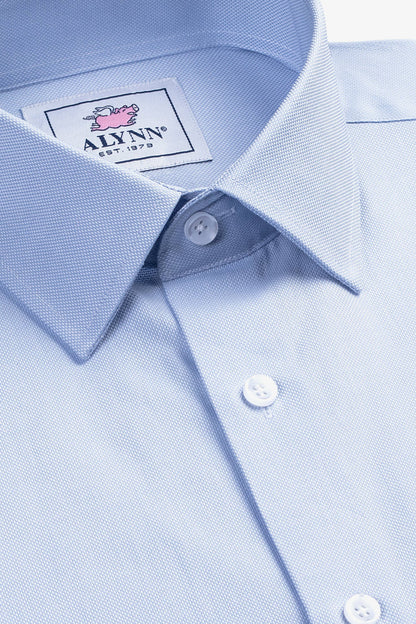 Elijah Slim Fit Light Blue Dress Shirt by Alynn