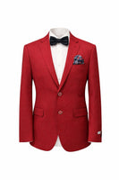 Men’s Classic Red Blazer