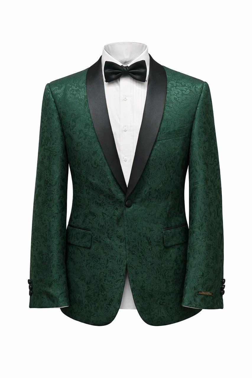 Men’s Patterned Tuxedo Blazers