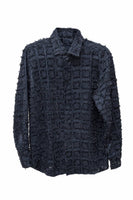 Men’s Textured Slim Fit Shirt