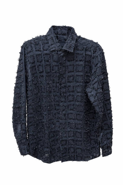 Men’s Textured Slim Fit Shirt